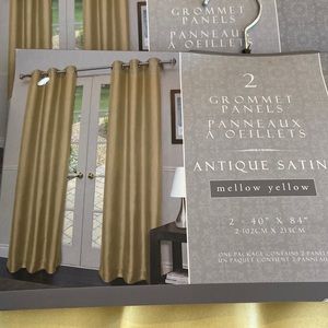 Brand new curtains